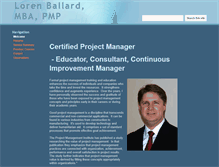 Tablet Screenshot of lorenballard.com